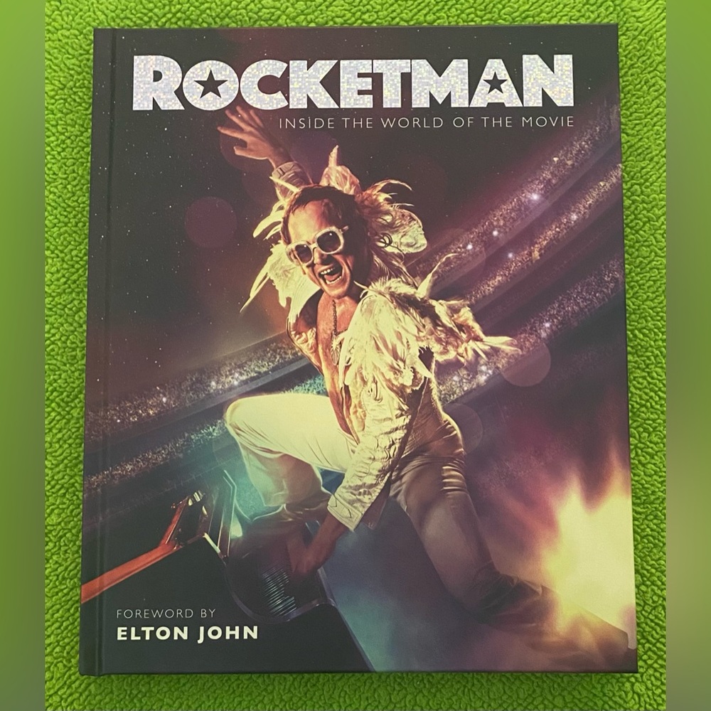 ROCKETMAN:INSIDE THE WORLD OF THE MOVIE Companion Book-ELTON JOHN,Hardcover New!